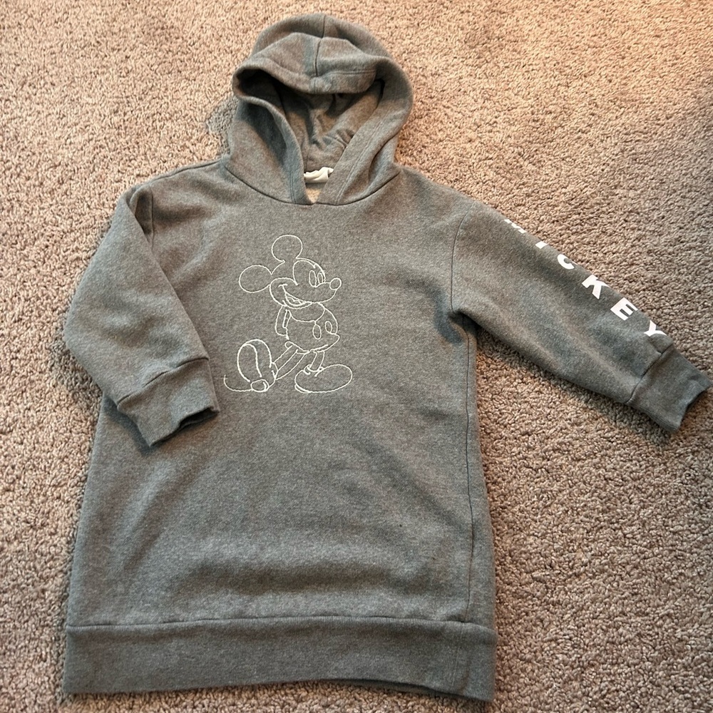 Gap Kids & Disney Gray Micky Mouse Hooded Sweatshirt

Size XS